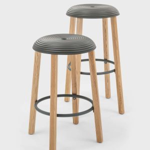 twirl sgabello legno segis