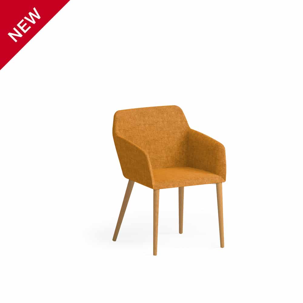 Segis Sloop 40 Poltroncina con gambe in legno